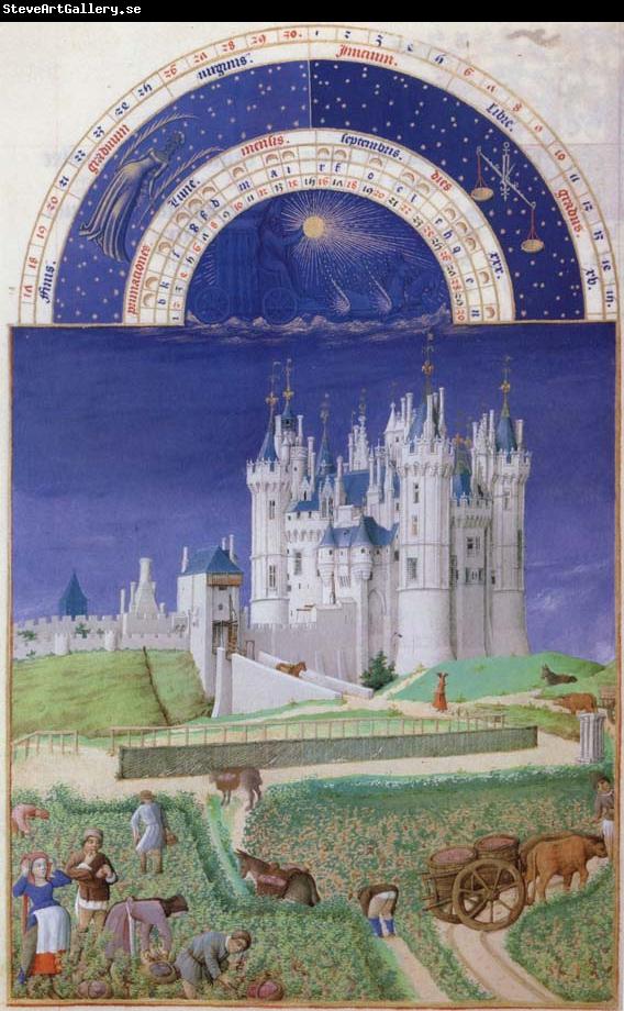 LIMBOURG brothers Les Tres Riches Heures du Duc de Berry